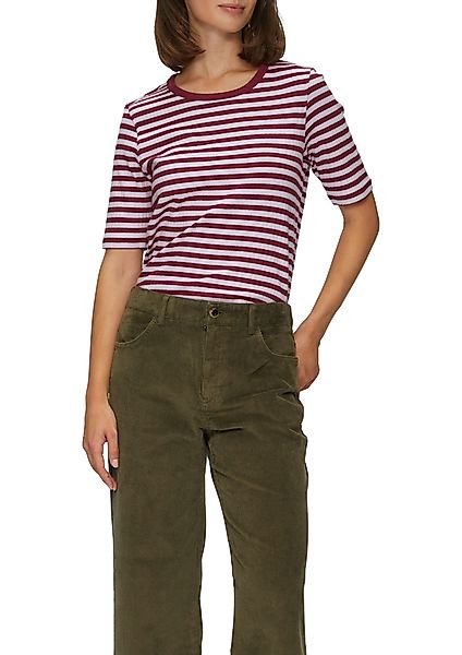 s.Oliver T-Shirt halbarm, mit Streifen, in günstig online kaufen