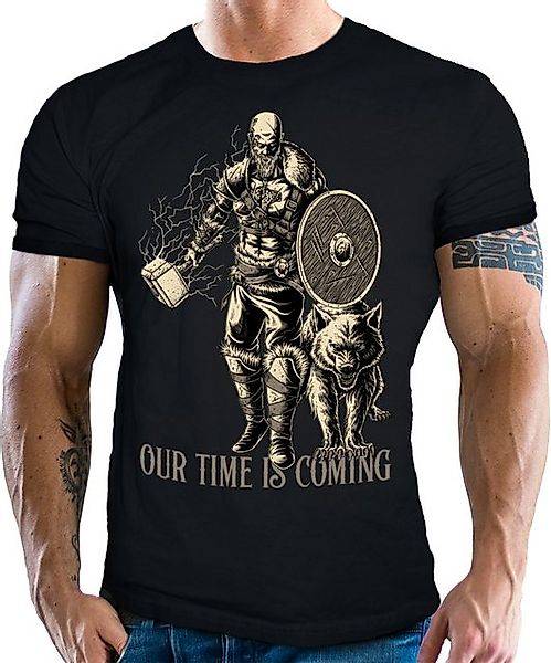 LOBO NEGRO® T-Shirt für den Wikinger günstig online kaufen