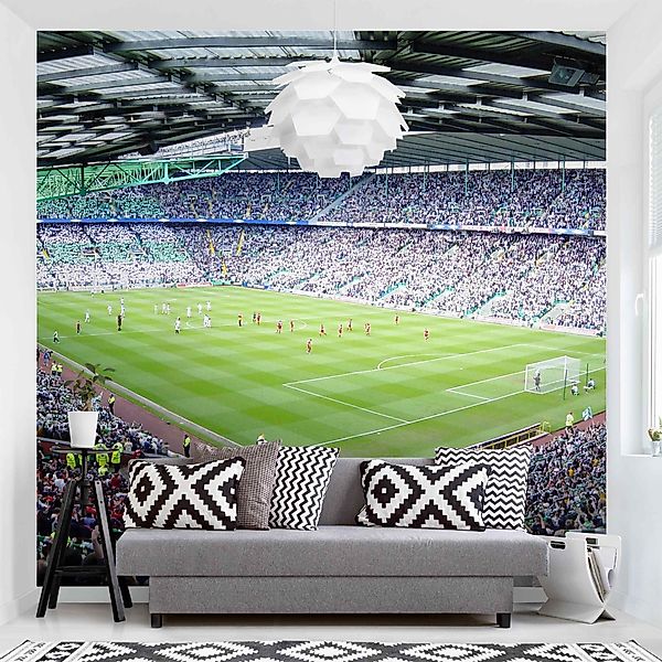 Bilderdepot24 Kindertapete Kinderzimmer Fußballstadion Kinder Wanddeko günstig online kaufen