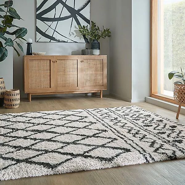 FLAIR RUGS Hochflor-Teppich »SOUQ LINES«, rechteckig, 40 mm Höhe, Souq Line günstig online kaufen