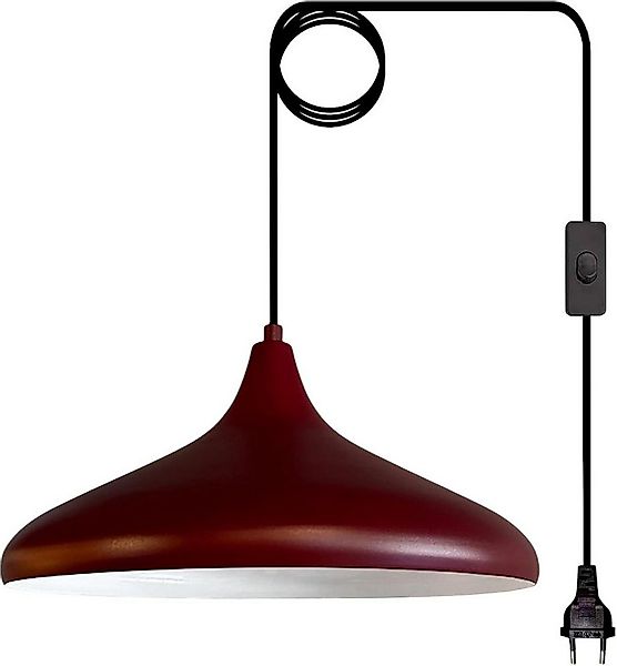 Bamyum Pendelleuchte Champion Pendelleuchte mit Stecker 35 cm, Metall mit 4 günstig online kaufen