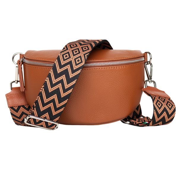 MIRROSI Bauchtasche mit GOLDENER Reißverschluss Damen, günstig online kaufen