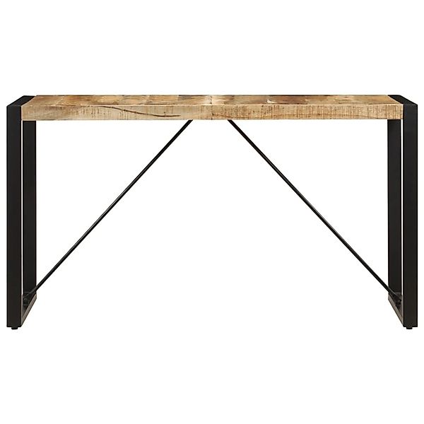 vidaXL Esstisch 140 x 70 x 75 cm Mango-Massivholz günstig online kaufen