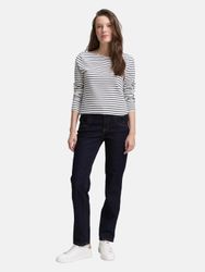 TOM TAILOR Gerade Jeans "Alexa Straight" mit Kontrastnähten günstig online kaufen