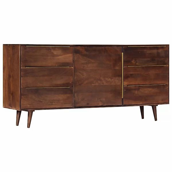 Sideboard Mit 6 Schubladen 175x40x82 Cm Massivholz Mango günstig online kaufen