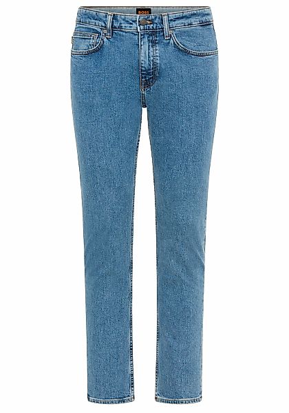 BOSS ORANGE Slim-fit-Jeans "DELAWARE BO" mit BOSS Leder-Badge günstig online kaufen