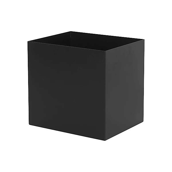 Topf  metall schwarz / Für Plant Box Blumenkasten mit Beinen - Ferm Living günstig online kaufen