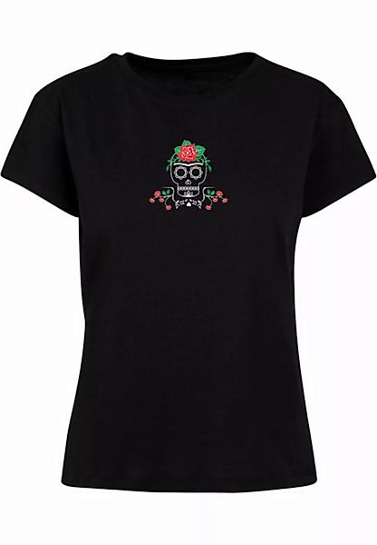 Merchcode T-Shirt Merchcode Damen Ladies Frida Kahlo - Death Box Tee (1-tlg günstig online kaufen