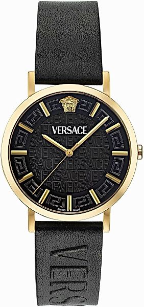 Versace Schweizer Uhr GRECA SLIM, Mit günstig online kaufen
