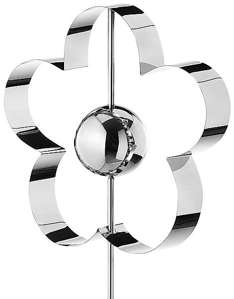 Kobolo Gartenstecker Dekostecker FLOWER in Blumenform 136 cm (aus Edelstahl günstig online kaufen