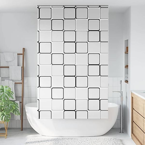 vidaXL Duschrollo, Duschrollo 140x240 cm Stoffbreite günstig online kaufen