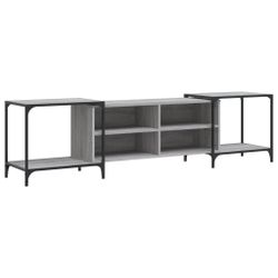 vidaXL TV-Schrank TV-Schrank Grau Sonoma 203x37x50 günstig online kaufen