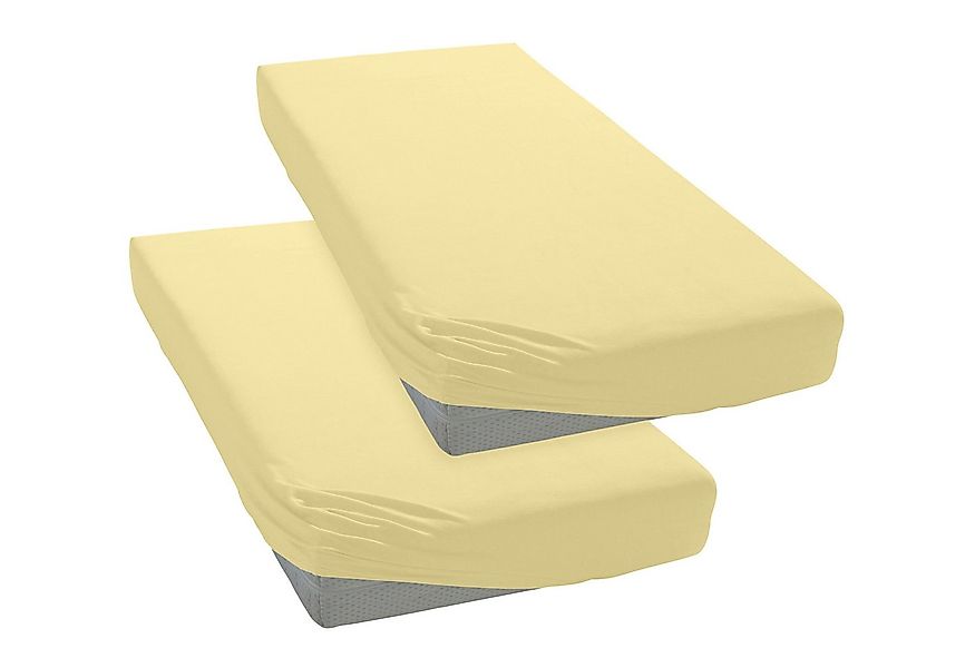 OTTO home Spannbettlaken Cremona, in PREMIUM Qualität aus 96% Baumwolle & 4 günstig online kaufen