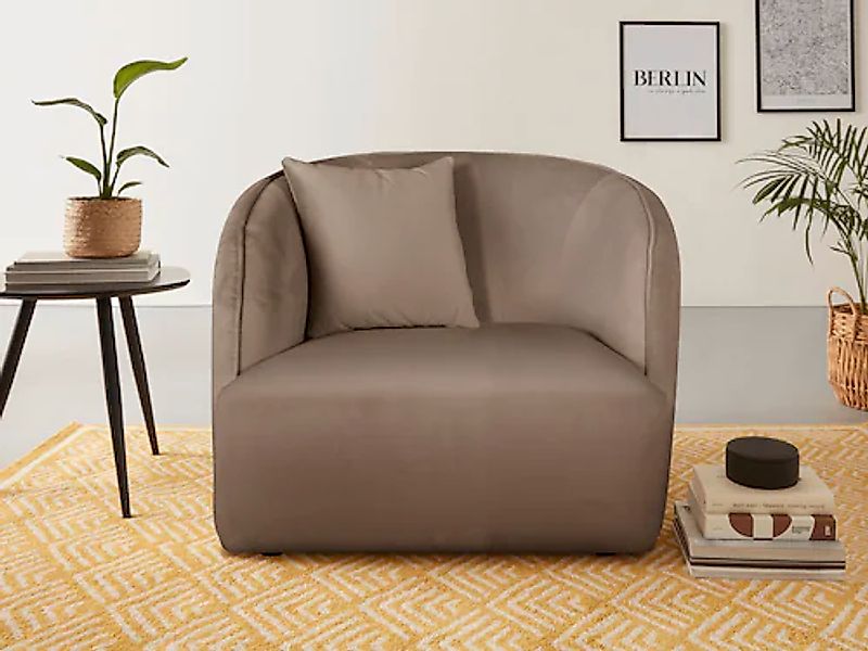 andas Sessel "Knautschzone", auch mit Bouclé-Bezug günstig online kaufen