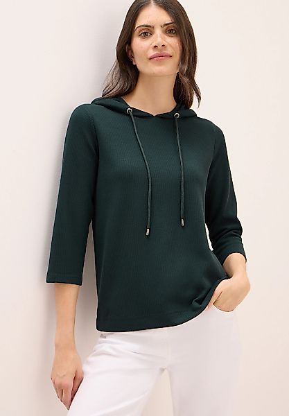 Cecil Hoodie, in Rippstruktur günstig online kaufen