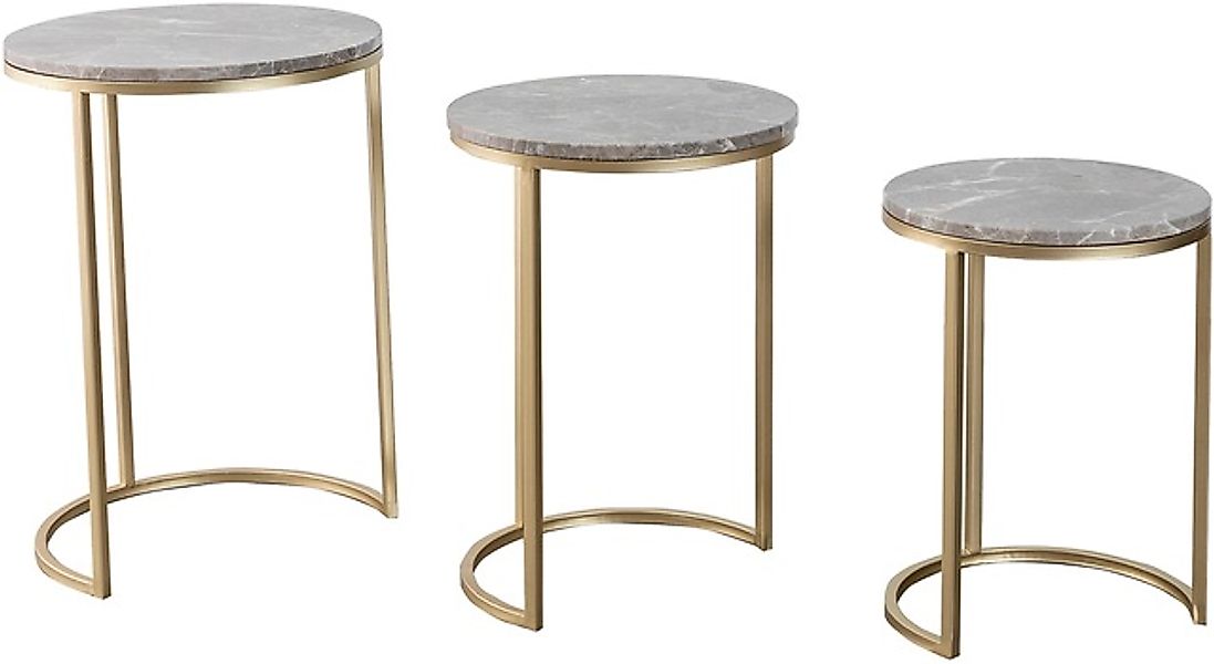 Kayoom Beistelltisch »Tria 125 3er-Set, faszinierend und auflockernd«, (Set günstig online kaufen