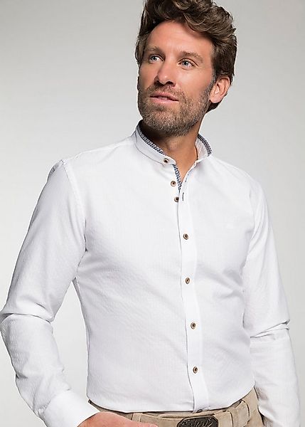 Spieth & Wensky Trachtenhemd Goldoni edle Knopfleiste in Holzoptik günstig online kaufen