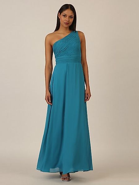 Apart Abendkleid mit Plissee- Drapierung vorne günstig online kaufen