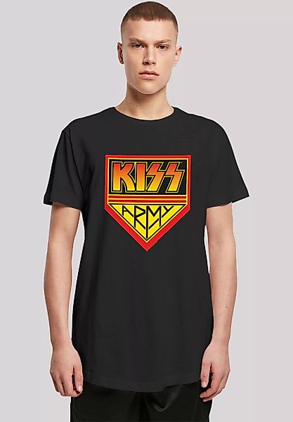 F4NT4STIC T-Shirt "Kiss Rock Band Army Logo", Premium Qualität, Musik, By R günstig online kaufen