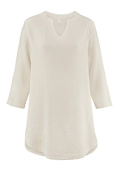 Hessnatur Nachthemd Musselin Relaxed aus reiner Bio-Baumwolle (1-tlg) günstig online kaufen