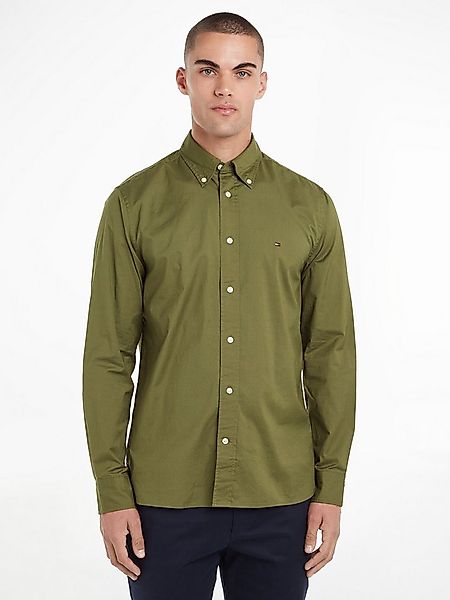 Tommy Hilfiger Langarmhemd FLEX POPLIN Regular Fit SHIRT mit Tommy Hilfiger günstig online kaufen