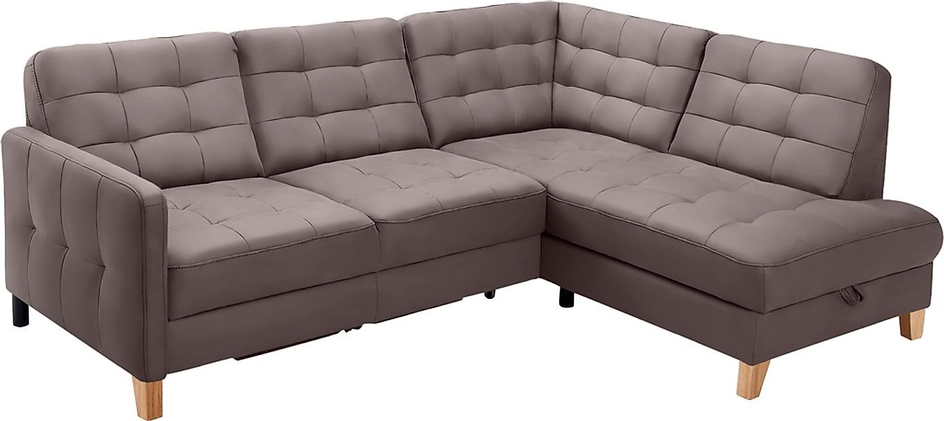 exxpo - sofa fashion Ecksofa »Elio, kompakt und komfortabel, bequem, zeitlo günstig online kaufen