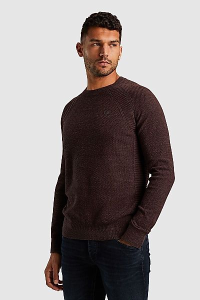 Cast Iron Pullover Heather Plated Braun - Größe M günstig online kaufen