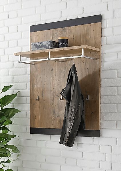 INOSIGN Garderobenpaneel "Bruegge" Breite ca. 80 cm günstig online kaufen