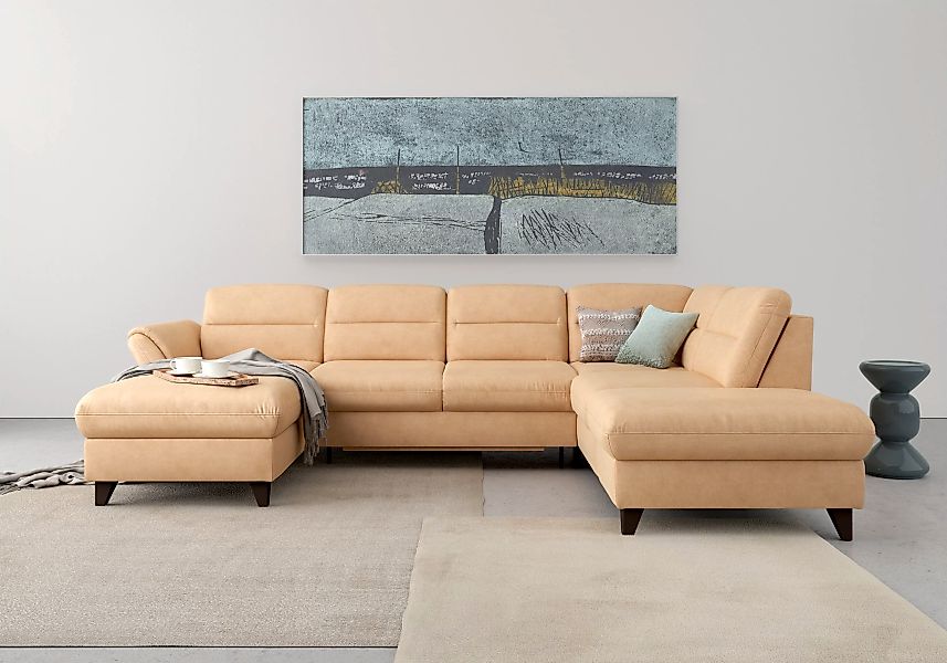 sit&more Wohnlandschaft "Mellum U-Form", Federkern, wahlweise mit Bettfunkt günstig online kaufen