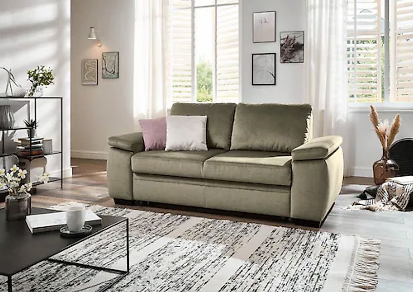 Die PlanBar Schlafsofa »MP-PD19021« mit Längsschläferfunktion 140x210 cm günstig online kaufen