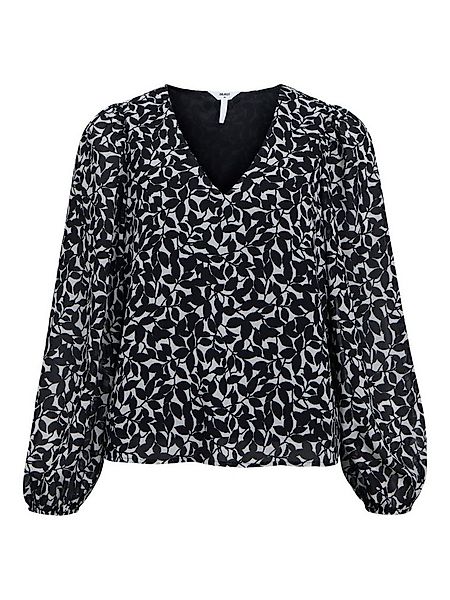Object Langarmbluse Mila (1-tlg) Drapiert/gerafft günstig online kaufen