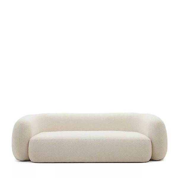 Dreisitzer Couch Skandi Offwhite 246 cm breit 124 cm tief günstig online kaufen