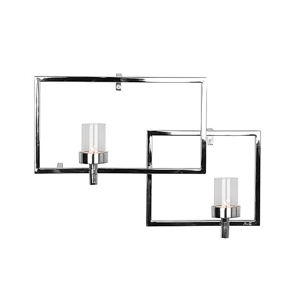 Fink Wandkerzenhalter ESCALA - Wandleuchter silber günstig online kaufen