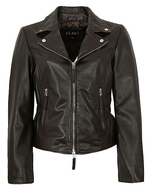 Jilani Lederjacke Jaqueline Jilani - Damen Lederjacke Bikerjacke Lammnappa günstig online kaufen