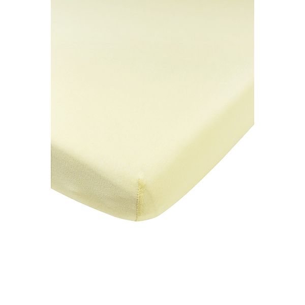 Meyco Home Spannbettlaken Soft Yellow, Jersey, günstig online kaufen