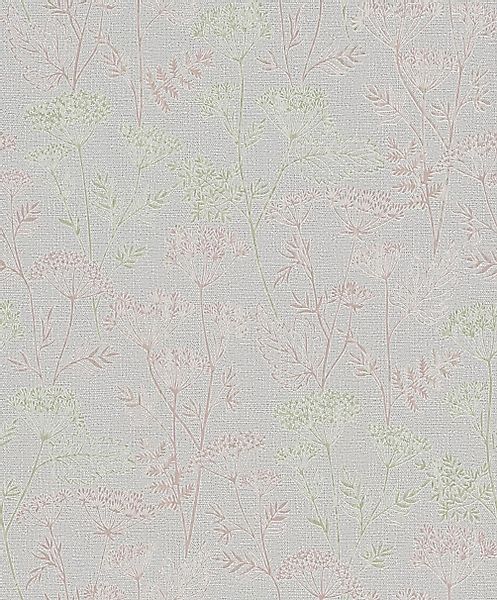 Marburg Vliestapete »Flora Haven« botanisch moderne Tapete für Wohnzimmer S günstig online kaufen