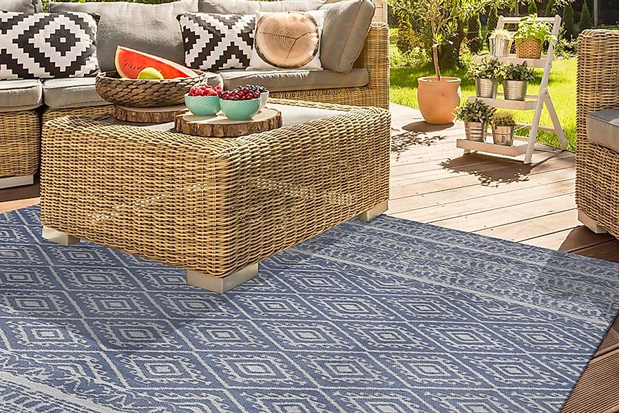 Kayoom Teppich »Sunny 110«, rechteckig, 8 mm Höhe, Besonders pflegeleicht. günstig online kaufen