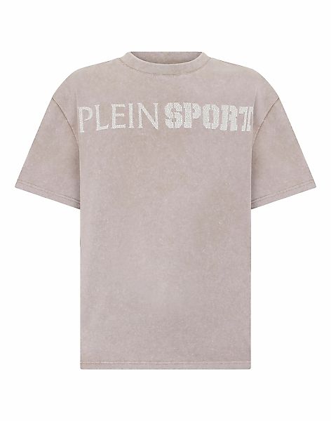 PLEIN SPORT T-Shirt "Washed Round Neck T-Shirt Crackle Scratch" günstig online kaufen