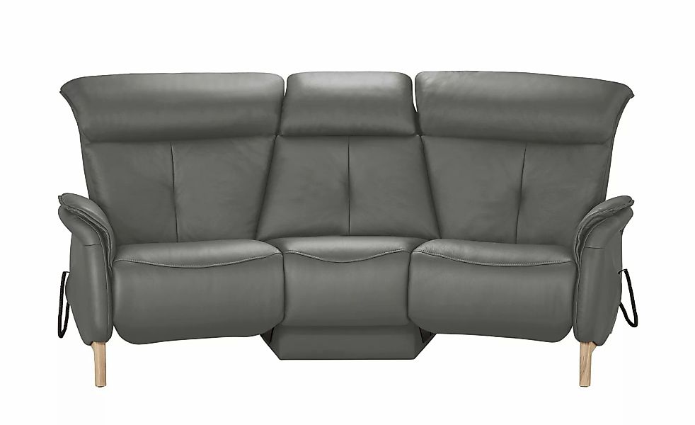 himolla Einzelsofa Leder  4708 ¦ grau ¦ Maße (cm): B: 216 H: 97 T: 119.0 Po günstig online kaufen