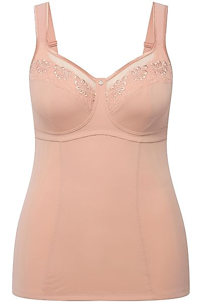 Ulla Popken Unterhemd Shaping-Top Stickerei Powermesh günstig online kaufen