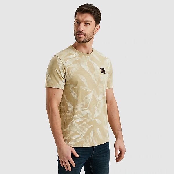 PME LEGEND T-Shirt "Short sleeve r-neck slub jersey aop", mit All-Over Prin günstig online kaufen