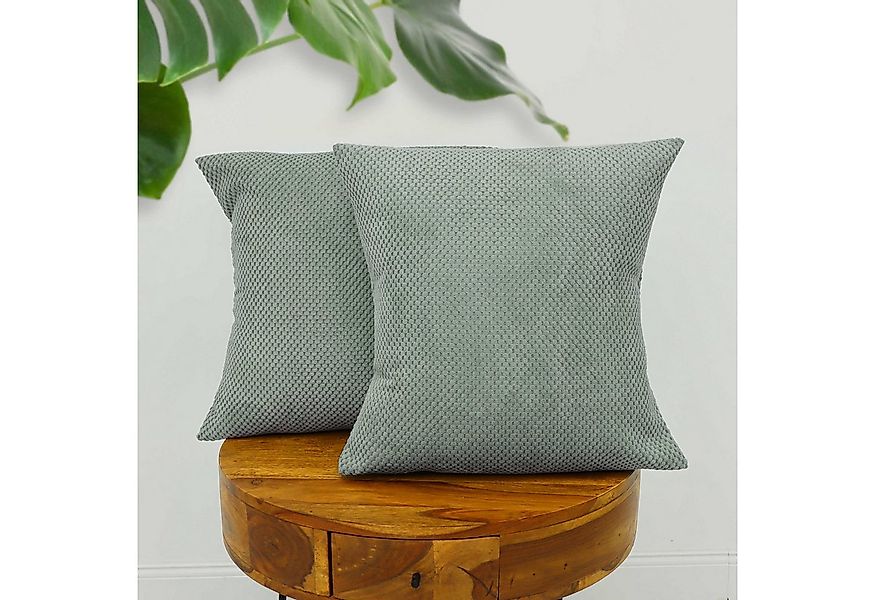 Amilian Dekokissen 2er Set Kissen - Zierkissen - Sofakissen mit Füllung und günstig online kaufen