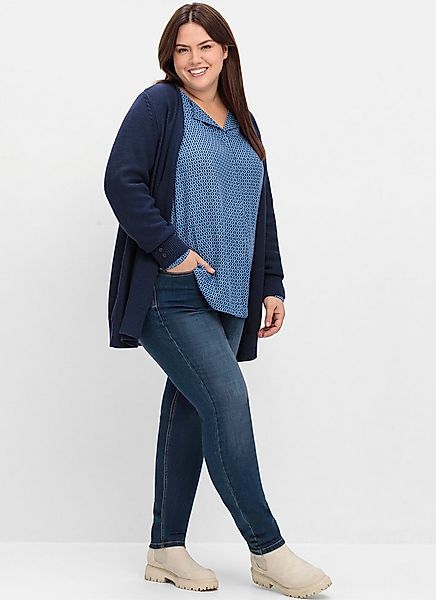 Sheego Klassische Bluse Hemdbluse Langarm günstig online kaufen