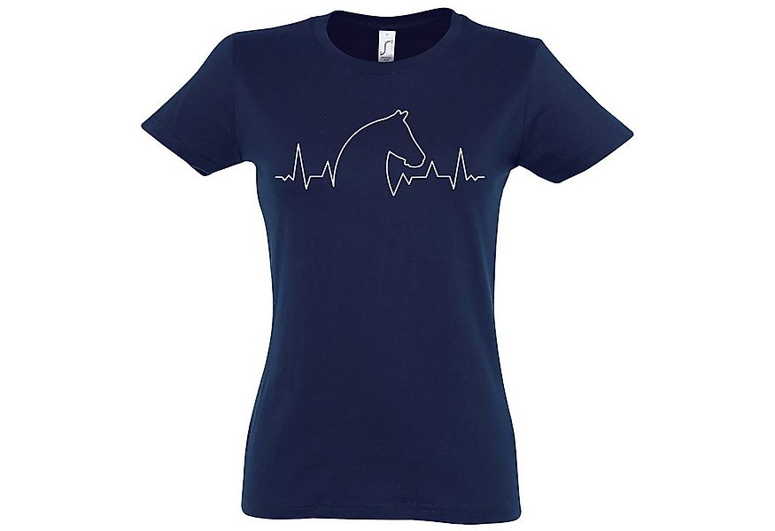 Youth Designz T-Shirt Pferd Heartbeat Damen Shirt mit trendigem Frontprint günstig online kaufen
