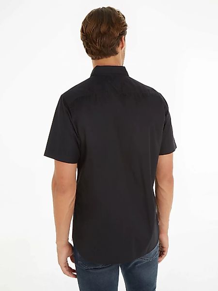 Tommy Hilfiger Kurzarmhemd FLEX POPLIN RF SHIRT S/S mit Hemdblusenkragen günstig online kaufen