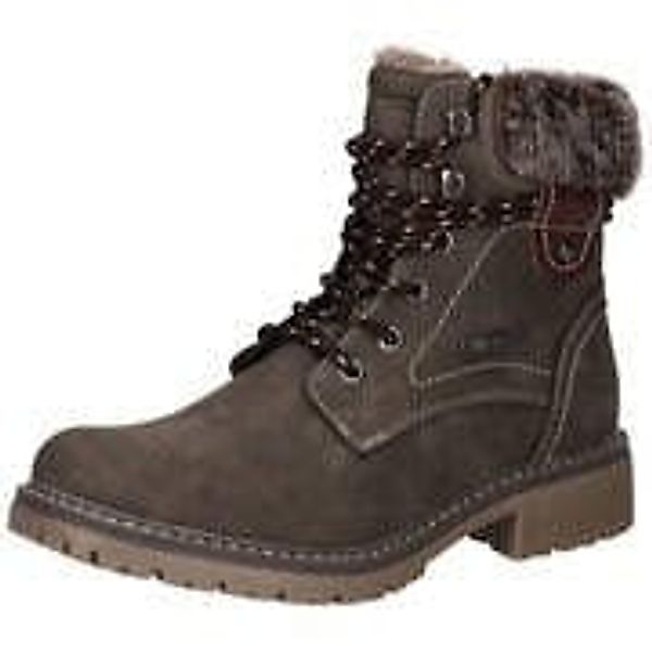 Puccetti Schnür Boots Damen grau günstig online kaufen