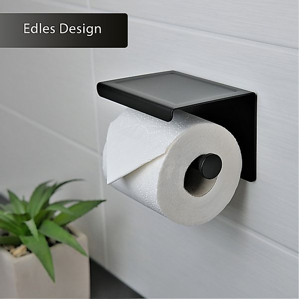 Dolvhin Toilettenpapierhalter ohne Bohren, Edelstahl Klopapierhalter günstig online kaufen