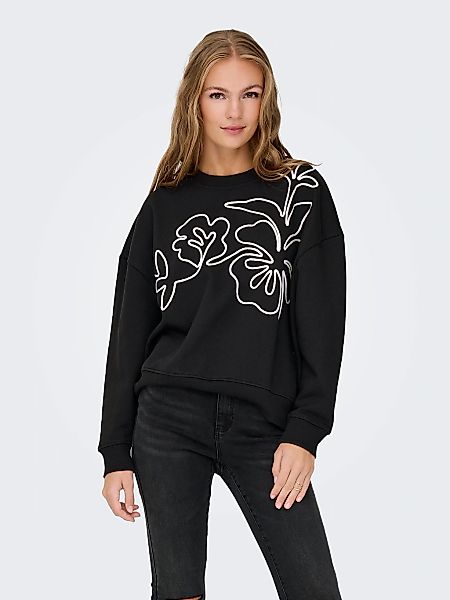 JDY Sweatshirt "JDYCANOA L/S EMB SWEAT JRS NOOS" günstig online kaufen
