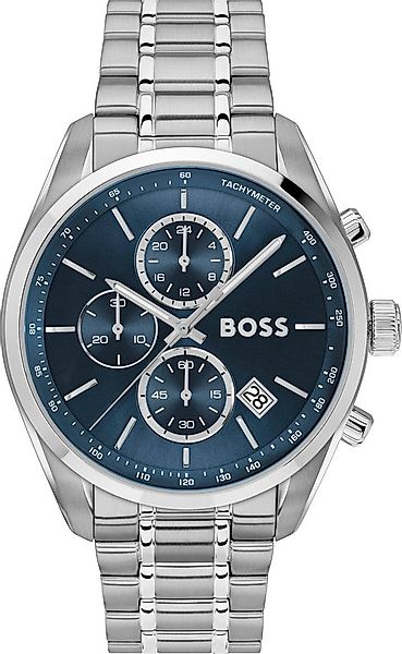 BOSS Quarzuhr GRAND PRIX 44 1514226, Quarzuhr, Armbanduhr, Herrenuhr, Edels günstig online kaufen