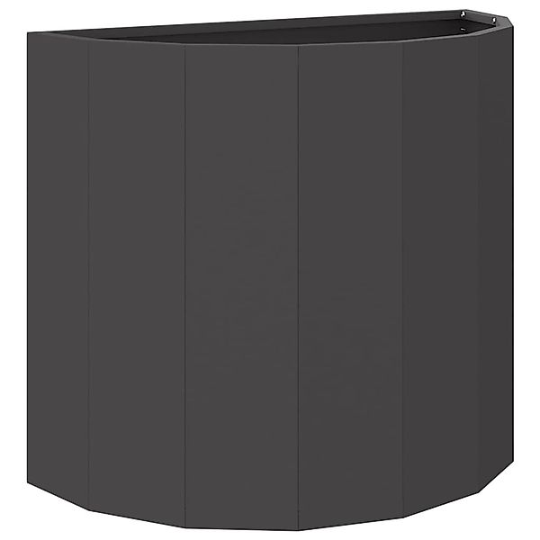 vidaXL Pflanzkübel Schwarz 60 x 30 x 50 cm Stahl 883717 günstig online kaufen